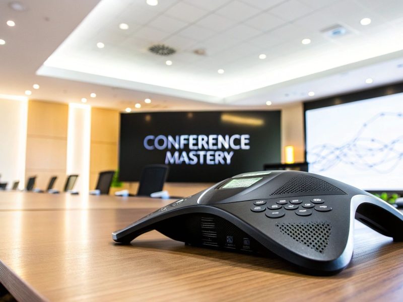 Modern Conference Phone Call Mastery