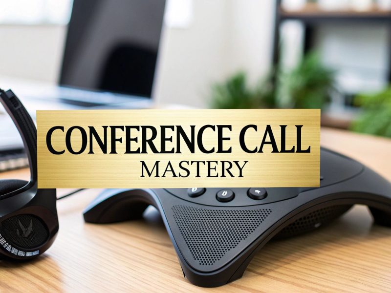 Mastering the Telephone Conference Meeting