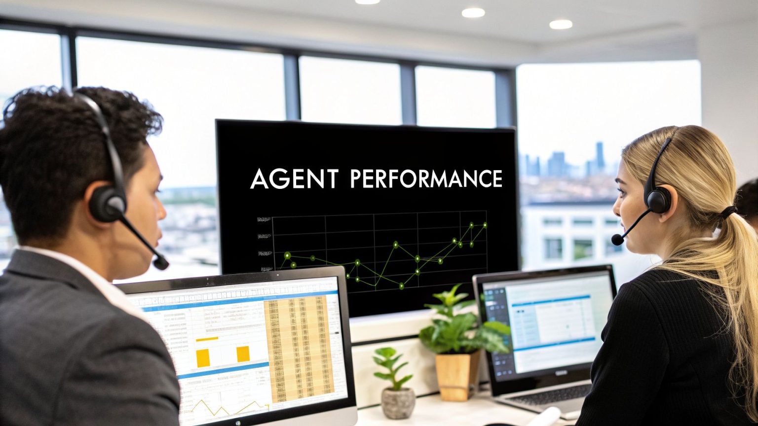 Call Center Agent Performance and Business Goals - Cloud Call Center ...