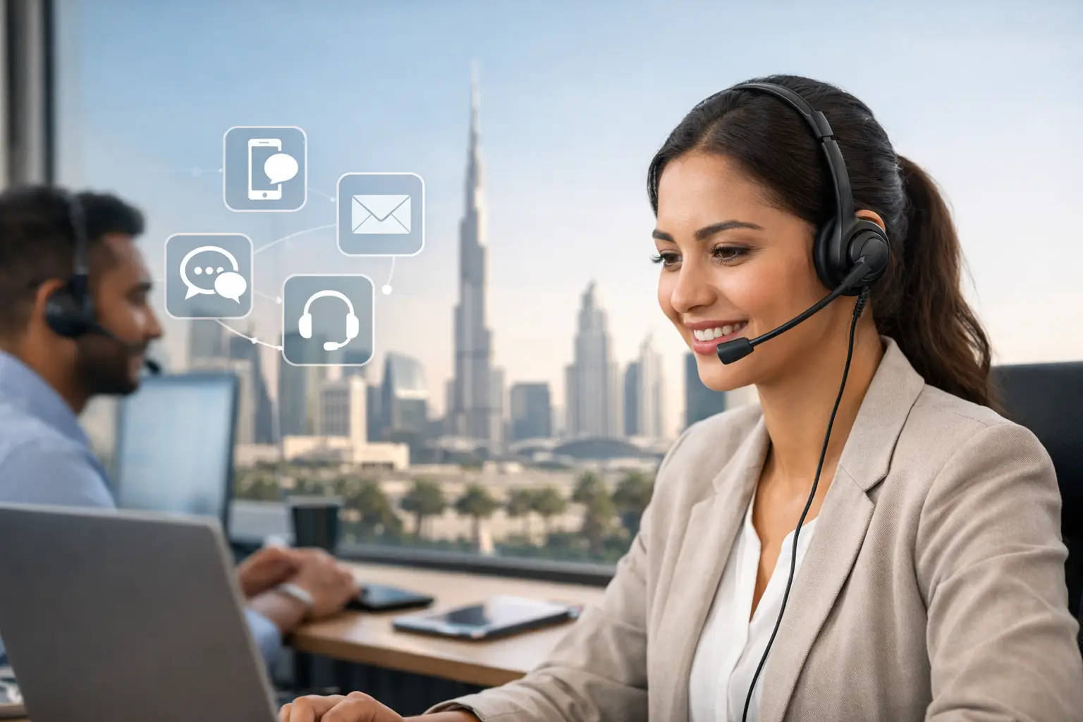 omnichannel contact center solutions UAE