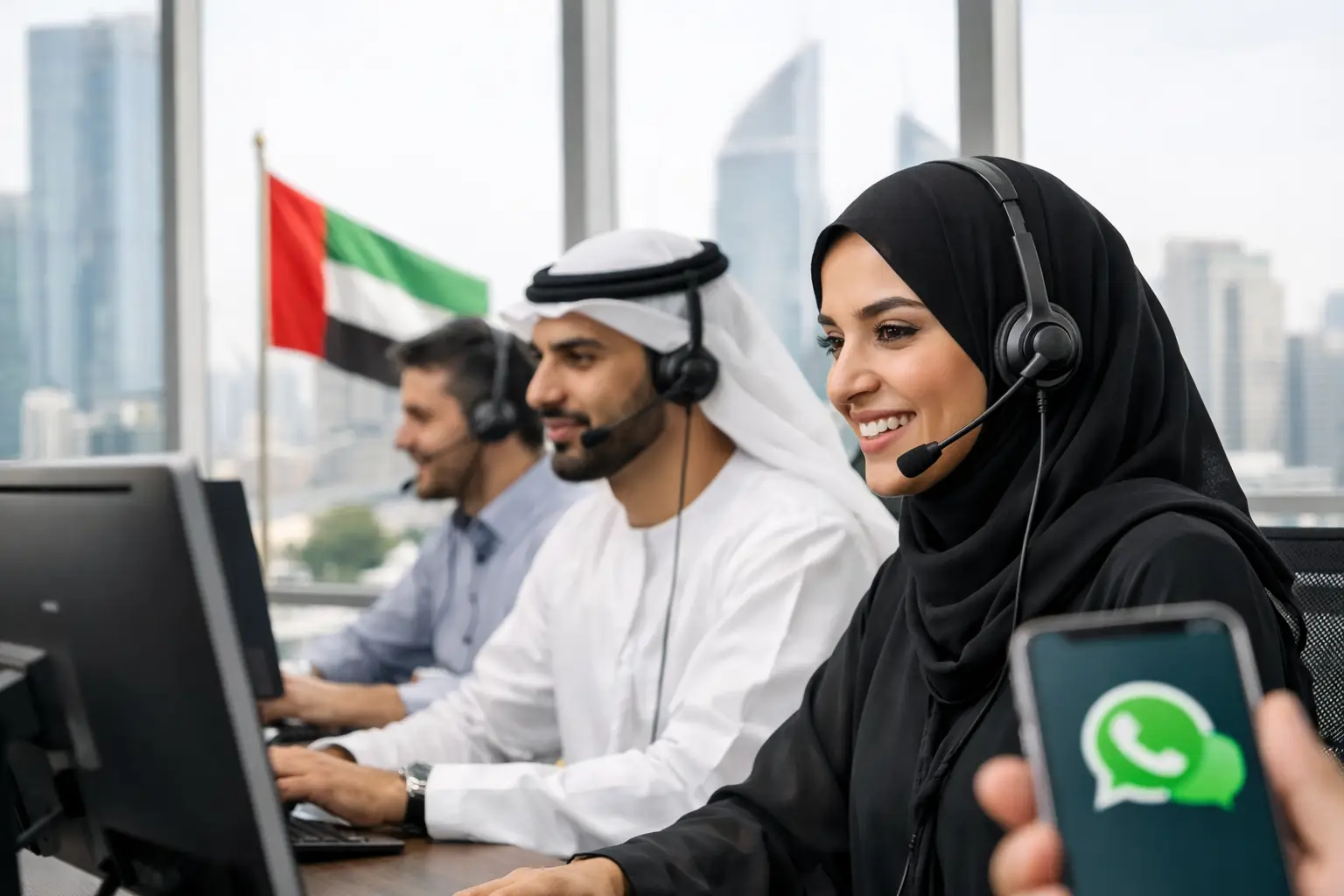 WhatsApp call center software
