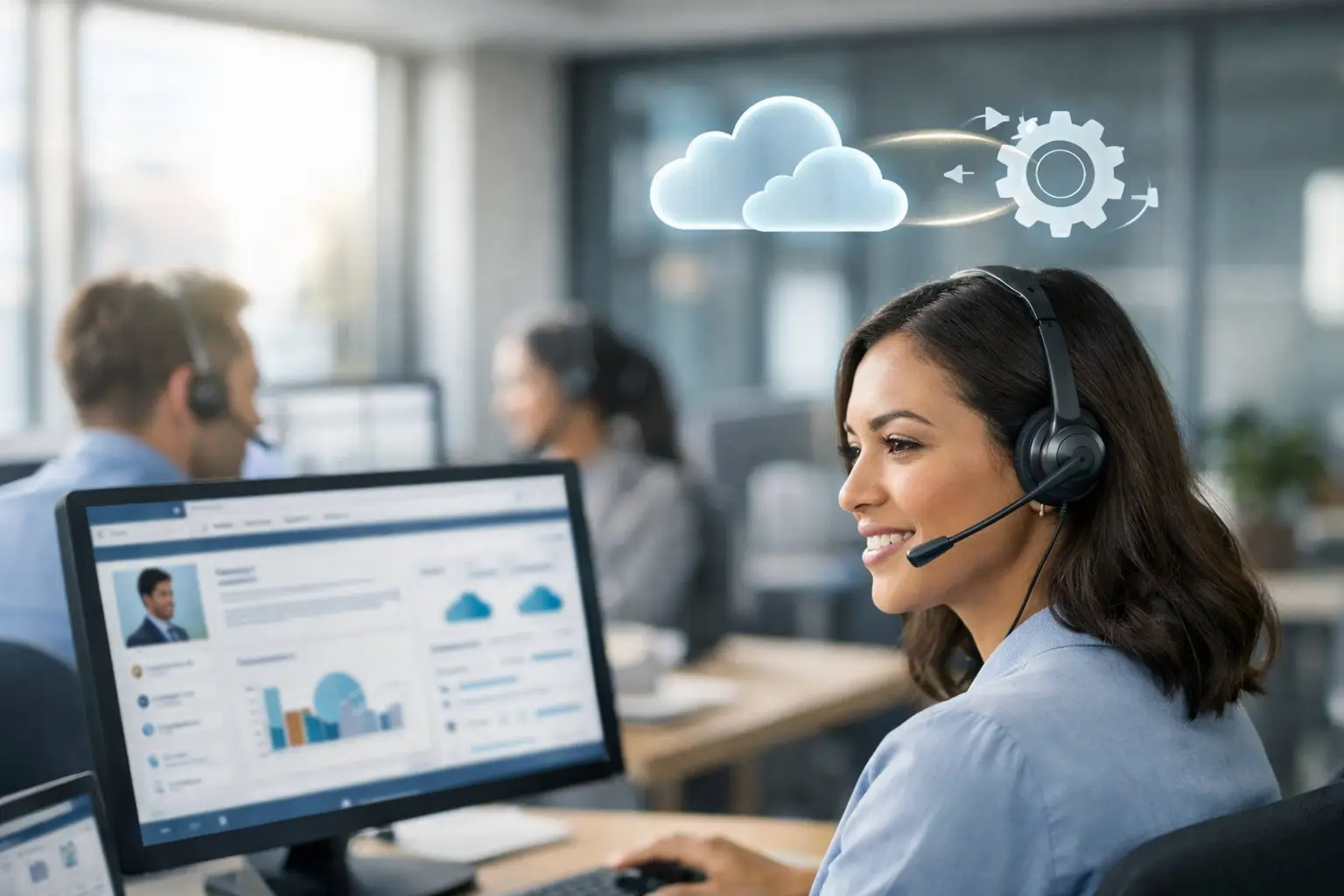 Salesforce contact center integration